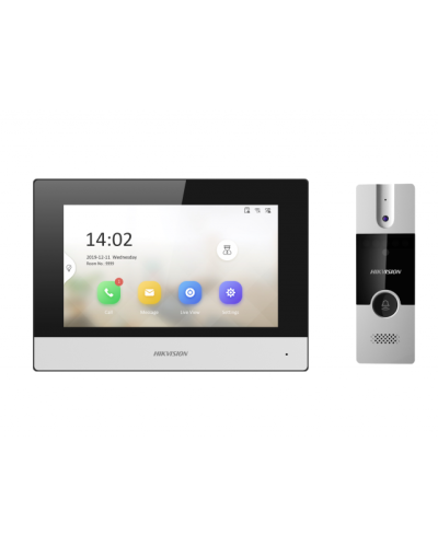 DS-KIS302-P. Комплект IP видеодомофона. Hikvision в Благовещенске