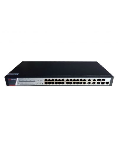DS-3E2528P(B). Коммутатор с питанием POE. Hikvision в Благовещенске