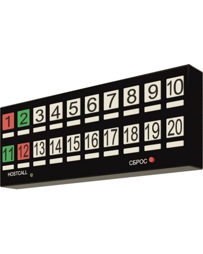 MP-730W2. Табло отображения. Hostcall в Благовещенске