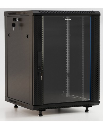 TWB-FC-1245-GP-RAL9004. Шкаф телекоммуникационный 19 настенный 12U. Hyperline в Благовещенске