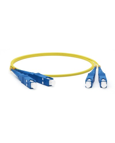 FC-D2-9-SC/UR-SC/UR-H-1M-LSZH-YL. Патч-корд волоконно-оптический. Hyperline в Благовещенске