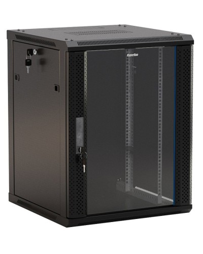 TWB-FC-2245-GP-RAL9004. Шкаф телекоммуникационный 19 настенный 22U. Hyperline в Благовещенске