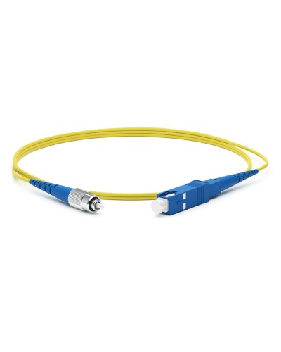 FC-S2-9-FC/UR-SC/UR-H-1M-LSZH-YL. Патч-корд волоконно-оптический одномодовый. Hyperline в Благовещенске
