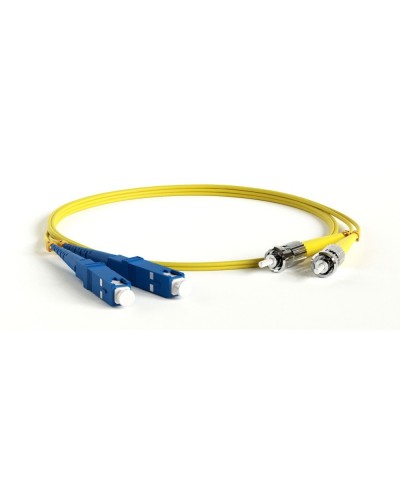 FC-D2-9A1-SC/UR-ST/UR-H-1M-LSZH-WH. Патч-корд волоконно-оптический ST-SC. Hyperline в Благовещенске