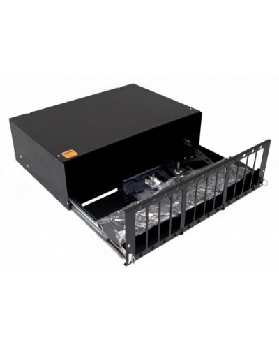 FO-19R-3U-12xSLT-W140H42-96UN-BK. Кросс оптический 19. Hyperline в Благовещенске