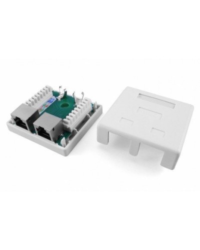 SB1-2-8P8C-C5e-SH-WH. Розетка RJ-45. Hyperline в Благовещенске
