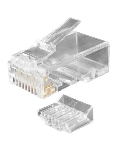 PLUG-8P8C-UV-C6-100 (100 шт). Разъем RJ-45. Hyperline в Благовещенске