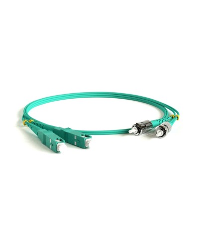 FC-D2-503-SC/PR-ST/PR-H-5M-LSZH-AQ. Патч-корд волоконно-оптический многомодовый. Hyperline в Благовещенске