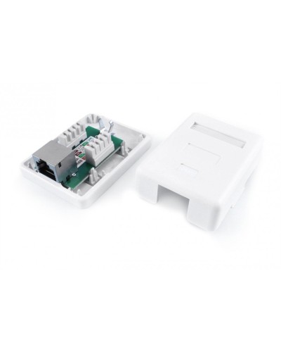SB1-1-8P8C-C6-SH-WH. Розетка RJ-45. Hyperline в Благовещенске