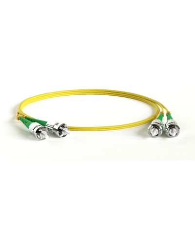 FC-D2-9-ST/AR-ST/AR-H-1M-LSZH-YL. Патч-корд волоконно-оптический ST-ST. Hyperline в Благовещенске