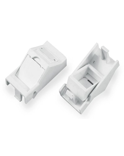 SIP2A-1K-M45-22.5. Вставка угловая 45x22.5 (аналог Mosaic) для 1 модуля формата Keystone Jack. Hyperline в Благовещенске