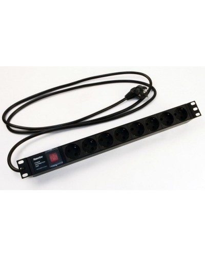 SHE19-8SH-S-2.5EU. Блок розеток 19. Hyperline в Благовещенске