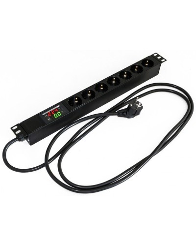 SHE19-7SH-AV-2.5EU. Блок розеток 19. Hyperline в Благовещенске