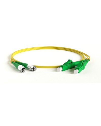 FC-D2-9-FC/AR-LC/AR-H-1M-LSZH-YL. Патч-корд волоконно-оптический FC-LC. Hyperline в Благовещенске