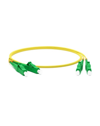 FC-D2-9-LC/AR-LC/AR-H-1M-LSZH-YL. Патч-корд волоконно-оптический LC-LC. Hyperline в Благовещенске
