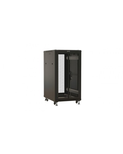 TTBR-2766-DD-RAL9004. Шкаф телекоммуникационный 19 напольный 27U. Hyperline в Благовещенске