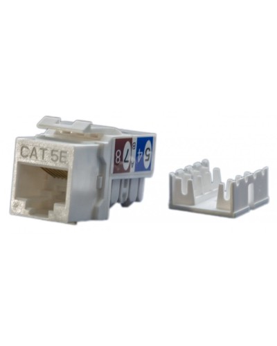 KJ9-8P8C-C5e-90-WH. Вставка Keystone Jack RJ-45. Hyperline в Благовещенске