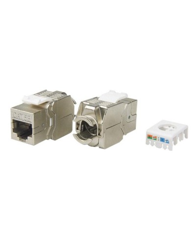 KJ8-8P8C-C5e-180-TLS-SH-F-WH. Вставка Keystone Jack RJ-45. Hyperline в Благовещенске
