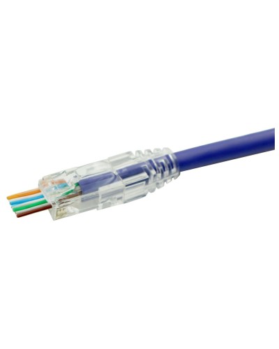 PLEZ-8P8C-UA-C6-100 (100 шт). Разъем RJ-45. Hyperline в Благовещенске