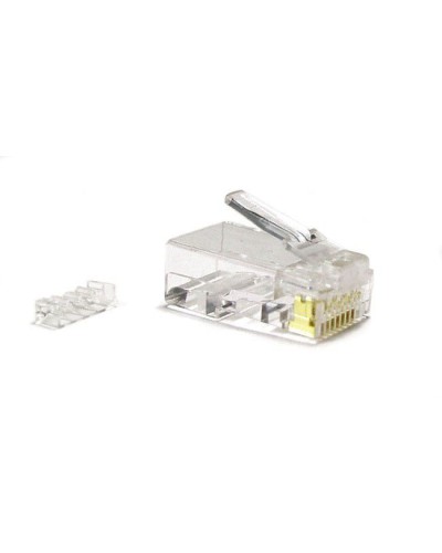 PLUG-8P8C-UV-C6-SH-100 (100 шт). Разъем RJ-45. Hyperline в Благовещенске