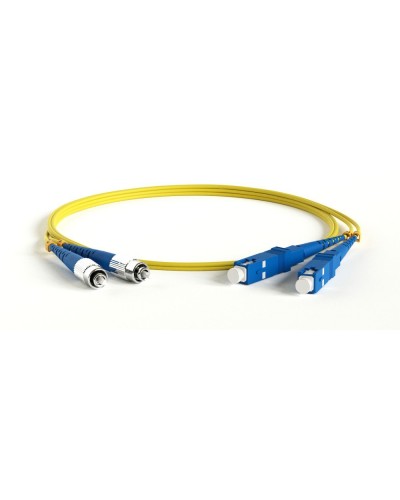 FC-D2-9-FC/UR-SC/UR-H-2M-LSZH-YL. Патч-корд волоконно-оптический SC-FC. Hyperline в Благовещенске