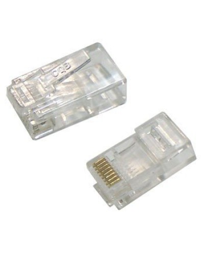 PLUG-8P8C-U-C5-100 (100 шт). Разъем RJ-45. Hyperline в Благовещенске