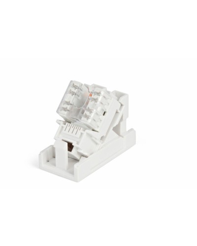 SIP2K-C5E-M45-22.5. Вставка 45х22,5 с наклонным модулем RJ-45 категории 5е. Hyperline в Благовещенске