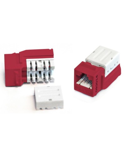 KJNE-8P8C-C5e-90-RD. Вставка Keystone Jack RJ-45. Hyperline в Благовещенске