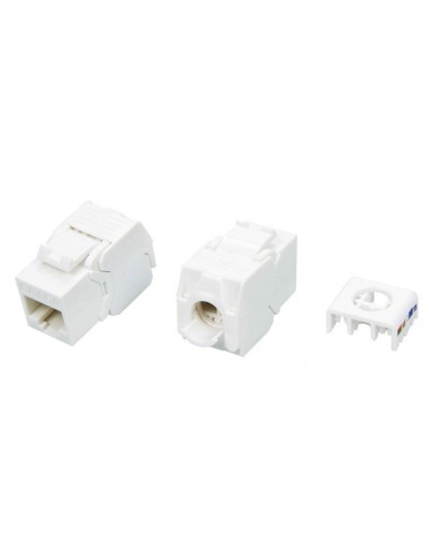 KJ8-8P8C-C6A-180-TLS-WH. Вставка Keystone Jack RJ-45. Hyperline в Благовещенске