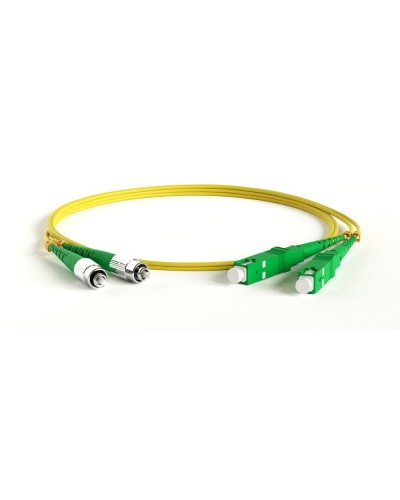 FC-D2-9-FC/AR-SC/AR-H-1M-LSZH-YL. Патч-корд волоконно-оптический SC-FC. Hyperline в Благовещенске