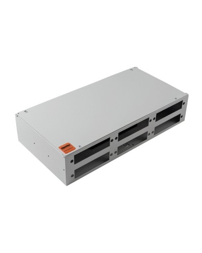 FO-19R-2U-6xSLT-W140H42-48UN-GY. Кросс оптический 19. Hyperline в Благовещенске