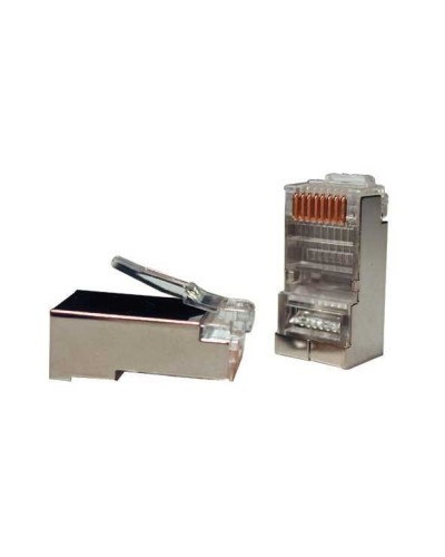 PLUG-8P8C-U-C5-SH-100 (100 шт). Разъем RJ-45. Hyperline в Благовещенске