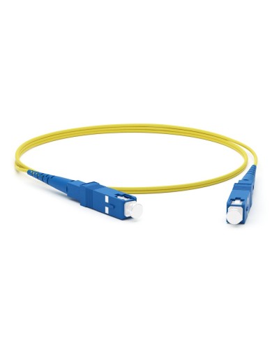 FC-S2-9-SC/UR-SC/UR-H-1M-LSZH-YL. Патч-корд волоконно-оптический одномодовый. Hyperline в Благовещенске