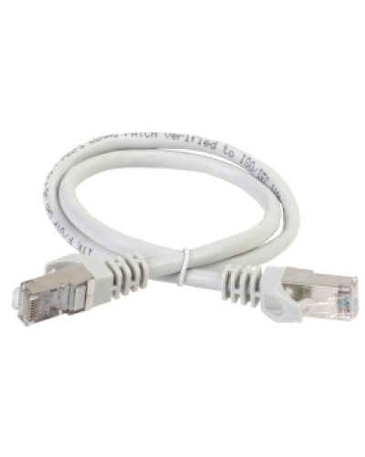 GENERICA Патч-корд кат. 5Е FTP 0,5м серый (PC01-C5EF-05M-G). Патч-корд медный. IEK в Благовещенске