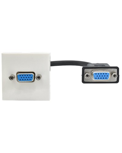 Розетка VGA M/M PRIMER РКМ-10-20-П белый IEK(PR-KK40D-RV-0-1-K01). Розетка. IEK в Благовещенске
