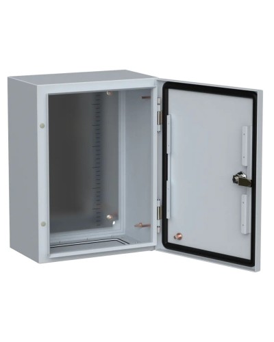 ЩМП-40.30.20 УХЛ1 IP66 400x300x200 TITAN 5 (TI5-10-N-040-030-020-66). Шкаф металлический с монтажной платой. IEK в Благовещенске