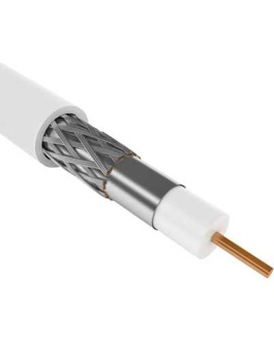 GENERICA RG6 CCS 75Ом FPE PVC белый (CC1-R6F1-111-100-G). Кабель коаксиальный омедненный. IEK в Благовещенске