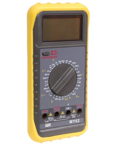 Мультиметр цифровой Professional MY62 (TMD-5S-062). Мультиметр цифровой. IEK в Благовещенске