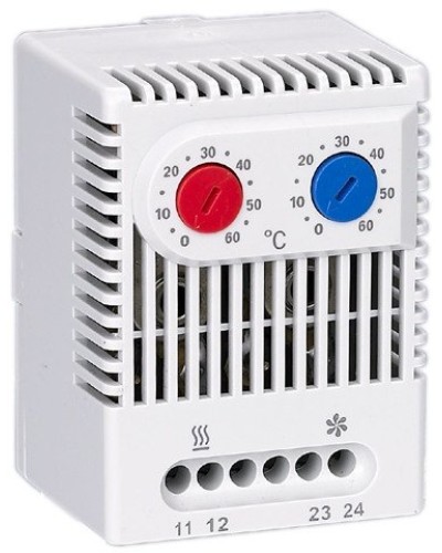 Термостат двухканальный от 0 до +60°C NO+NC (YCE-DTNO-NC-60). Термостат двухканальный. IEK в Благовещенске