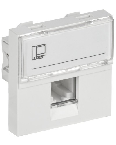 Розетка RJ45 кат.6 PRIMER РКИ-20-00-П-6 белый IEK (PR-KK40D-RI-0-2-1C06U-K01). Розетка RJ-45. IEK в Благовещенске