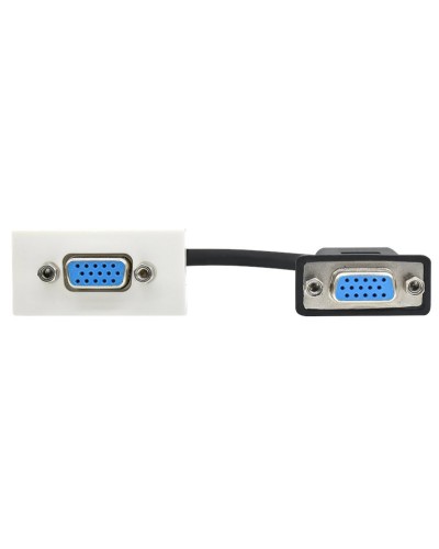 Розетка VGA M/M PRIMER РКМ-20-20-П белый IEK (PR-KK40D-RV-0-2-K01). Розетка. IEK в Благовещенске