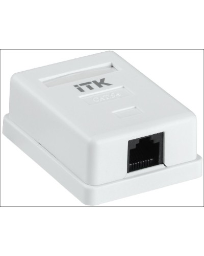 CS2-1C06F-12. Настенная розетка RJ45. ITK в Благовещенске