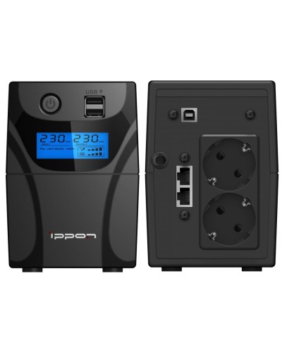 Ippon Back Power Pro II 850 Euro (1005575). Источник бесперебойного питания. Ippon в Благовещенске
