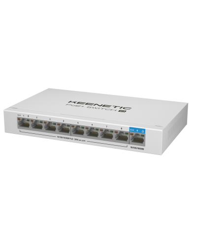 Keenetic KN-4710 (L2) 9х1Гбит/с 8PoE+ 120W. Коммутатор с PoE. KEENETIC в Благовещенске