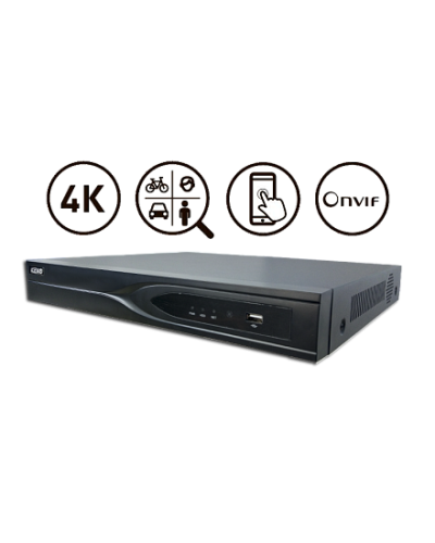KN-PRO32/2-4K-AI. Видеорегистратор IP 32-канальный. KENO в Благовещенске