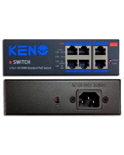 KN-SW402POE+. Коммутатор с питанием по PoE. KENO в Благовещенске