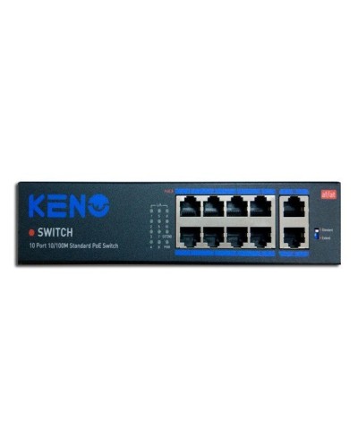 KN-SW802POE+. Коммутатор с питанием по PoE. KENO в Благовещенске
