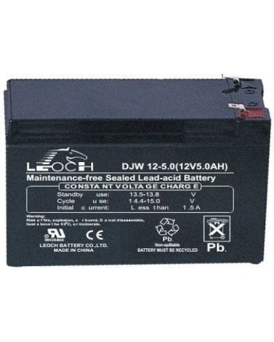 LEOCH DJW 12-5,0. Аккумулятор герметичный свинцово-кислотный. LEOCH в Благовещенске