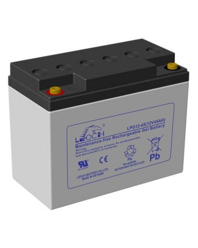 LEOCH LPG 12-45. Аккумулятор герметичный свинцово-кислотный. LEOCH в Благовещенске