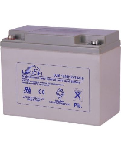 LEOCH DJM 1250. Аккумулятор герметичный свинцово-кислотный. LEOCH в Благовещенске